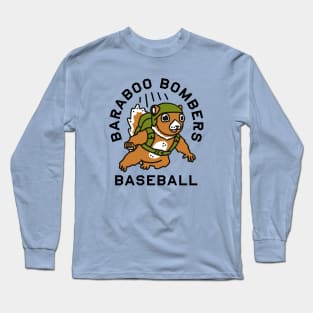 Baraboo Bombers Baseball (Light) Long Sleeve T-Shirt